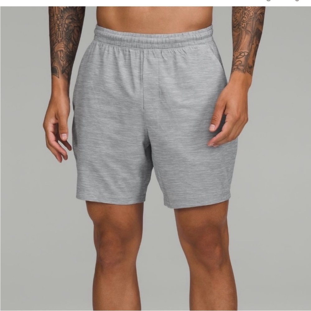 Lululemon Pace Breaker Shorts (grey)